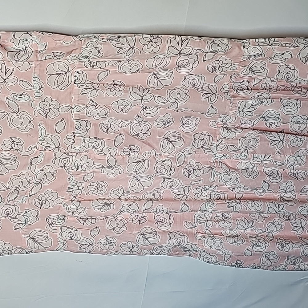 Tommy Hilfiger floral flowy vneck pink maxi sleeveless dress sz 16 - Picture 8 of 10